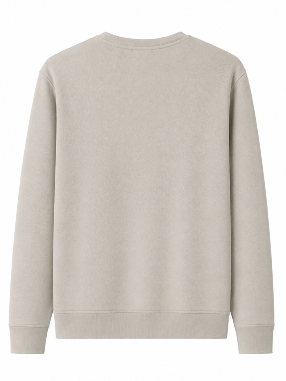 LandsEnd Men’s Long Sleeve Crew Neck Mid Weight Textured Soft Leisure Top - Picture 5 of 6